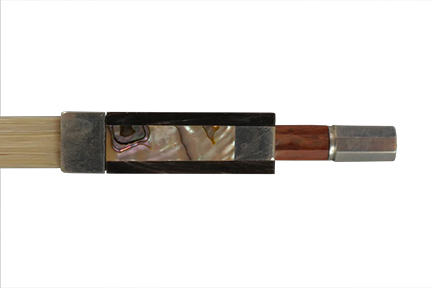 Hermann Luger Violin Master Bow - Black Horn - Image 2