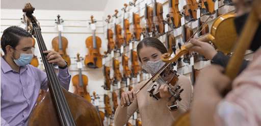 Another Playing Session at Atlantic Strings