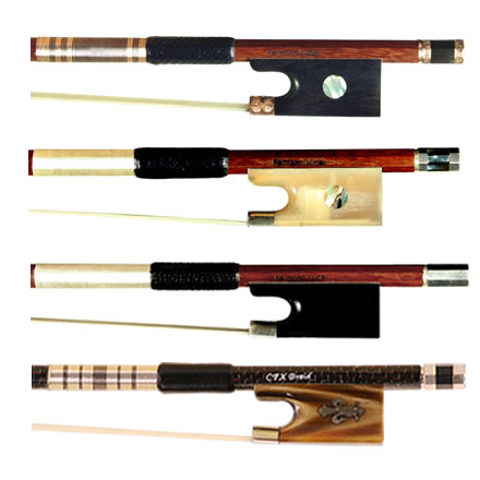 Assortment of Violin Bows