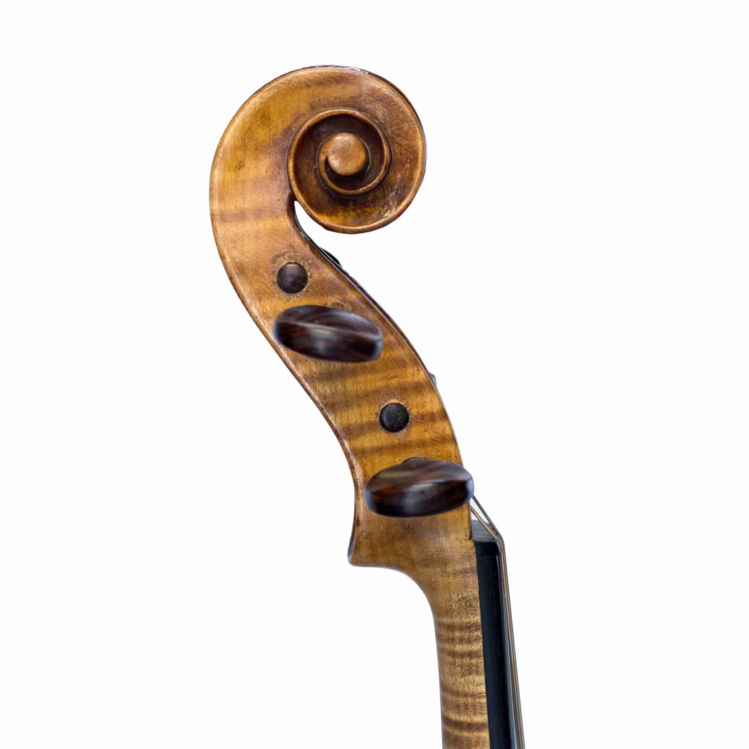 Laberte Humberte Violin scroll