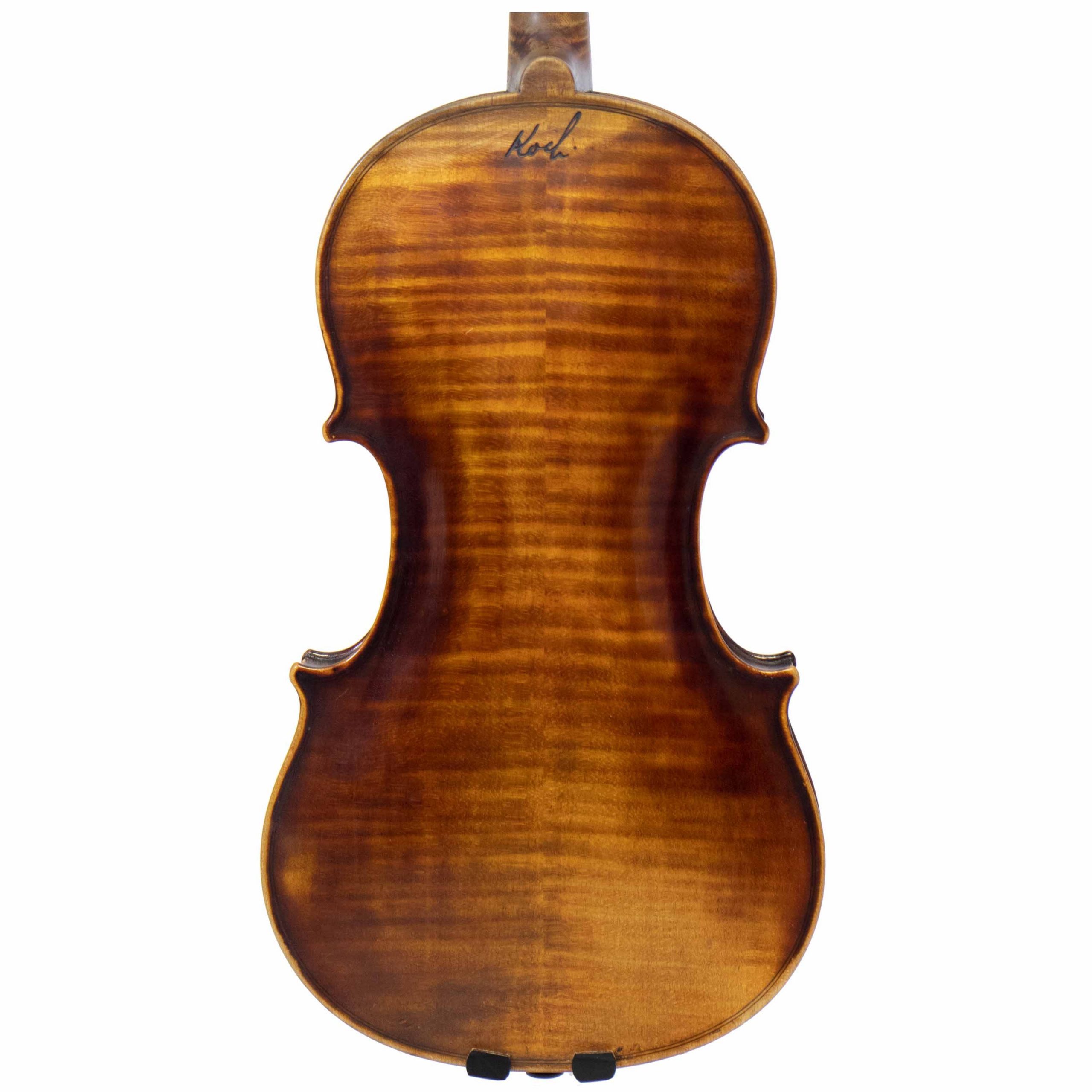 1924 Franz Joseph Koch Violin back body