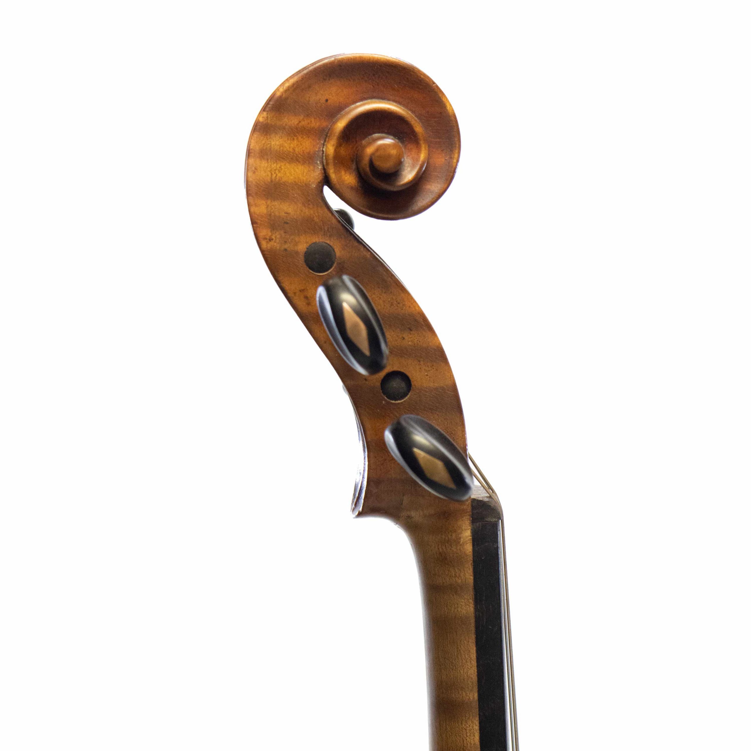 John Juzek Violin scroll