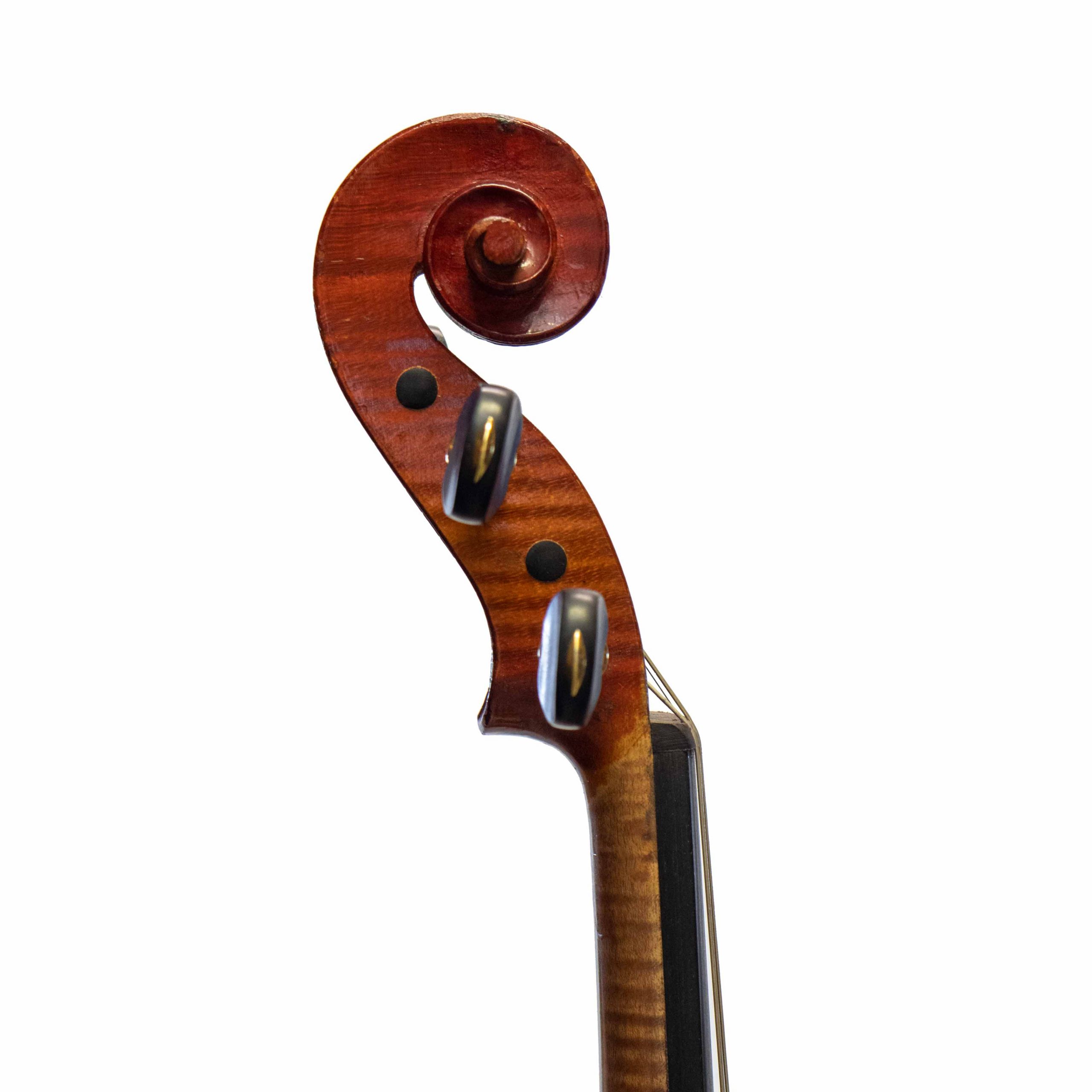 Marc Laberte Workshop Violin scroll