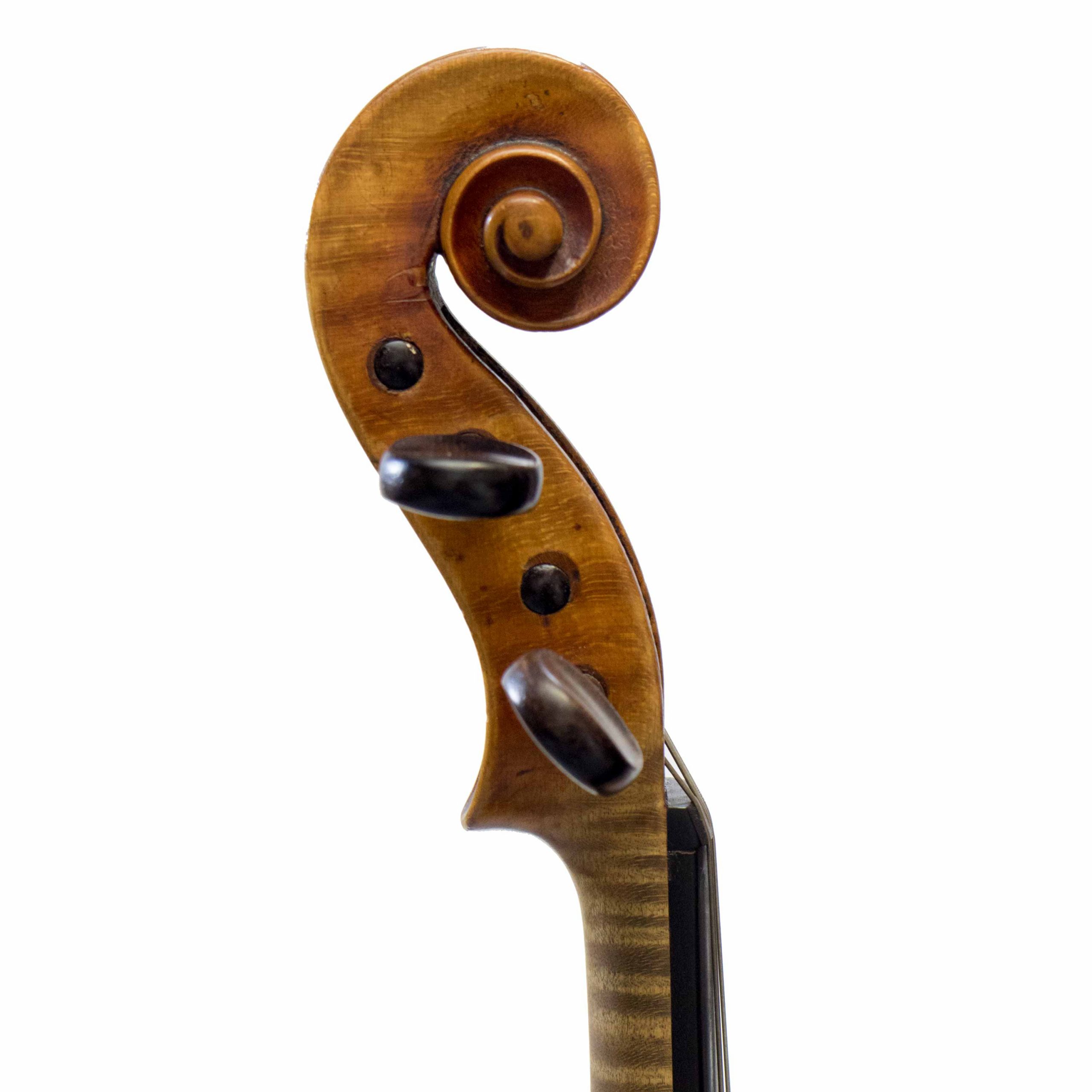 G.A. Pfretzschner Violin scroll